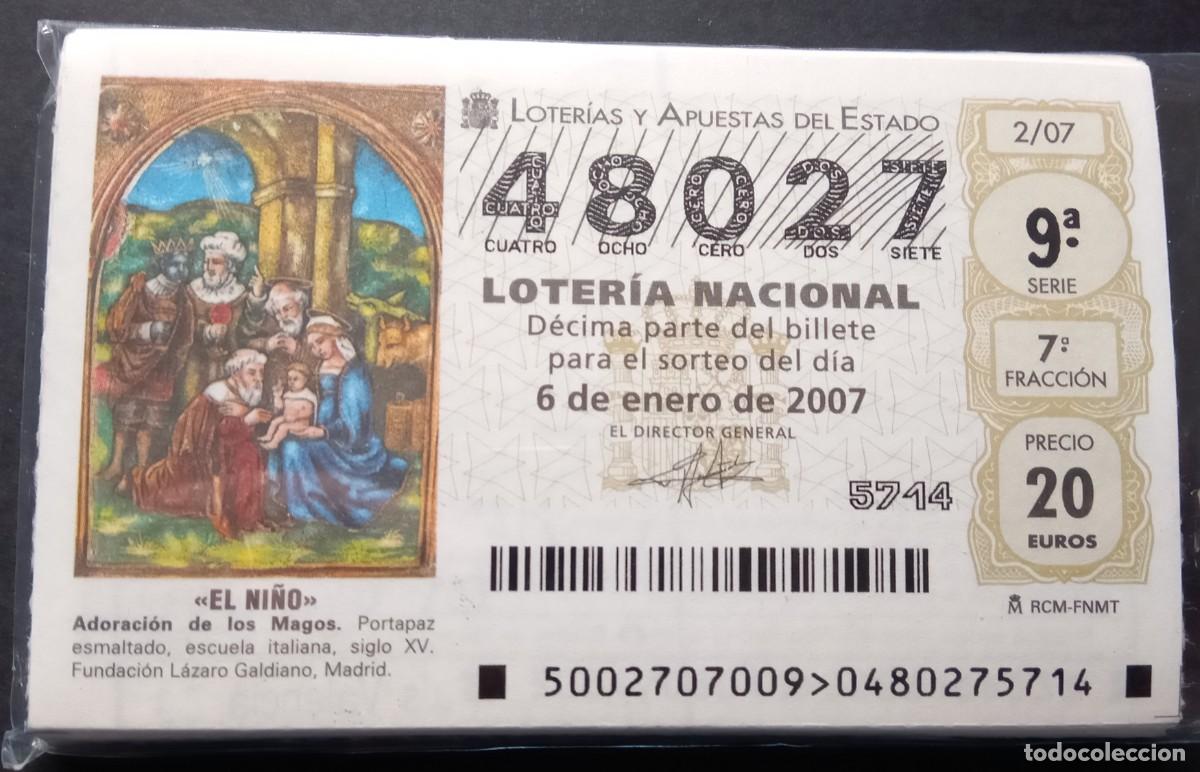 Loter&iacute;a Nacional: LOCS2 2007 COLECCION COMPLETA LOTERIA NACIONAL DE LOS SABADOS