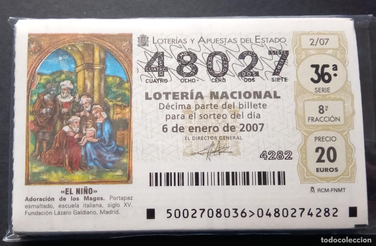 Loter&iacute;a Nacional: LOCS2 2007 COLECCION COMPLETA LOTERIA NACIONAL DE LOS SABADOS