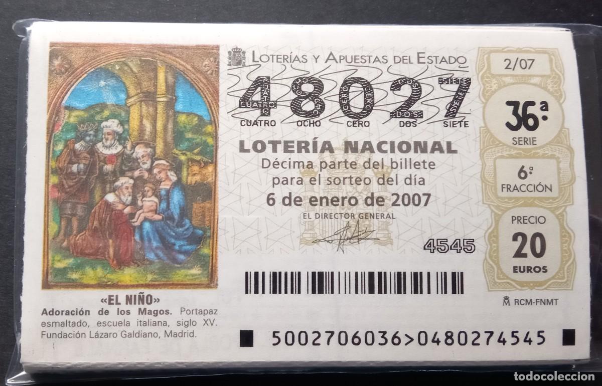 Loter&iacute;a Nacional: LOCS2 2007 COLECCION COMPLETA LOTERIA NACIONAL DE LOS SABADOS