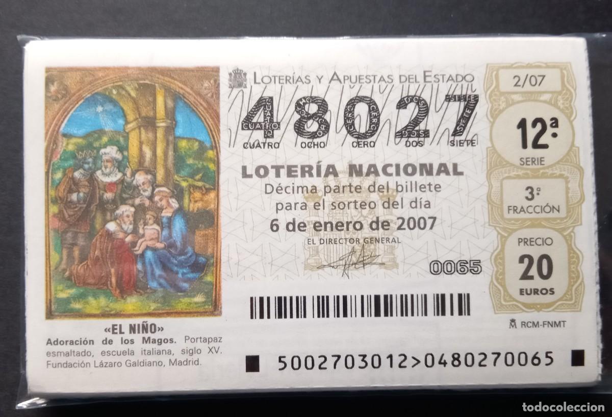 Loter&iacute;a Nacional: LOCS2 2007 COLECCION COMPLETA LOTERIA NACIONAL DE LOS SABADOS