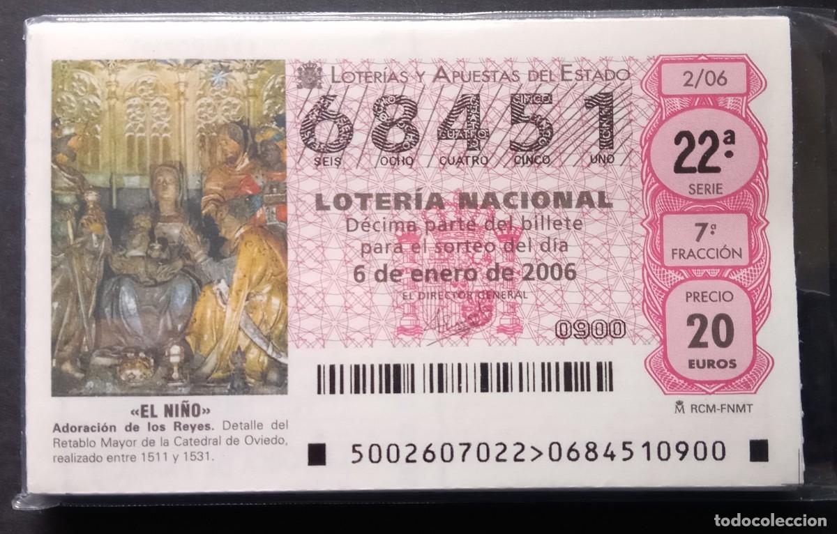Loterie Nationale: LOCS2 2006 COLECCION COMPLETA LOTERIA NACIONAL DE LOS SABADOS