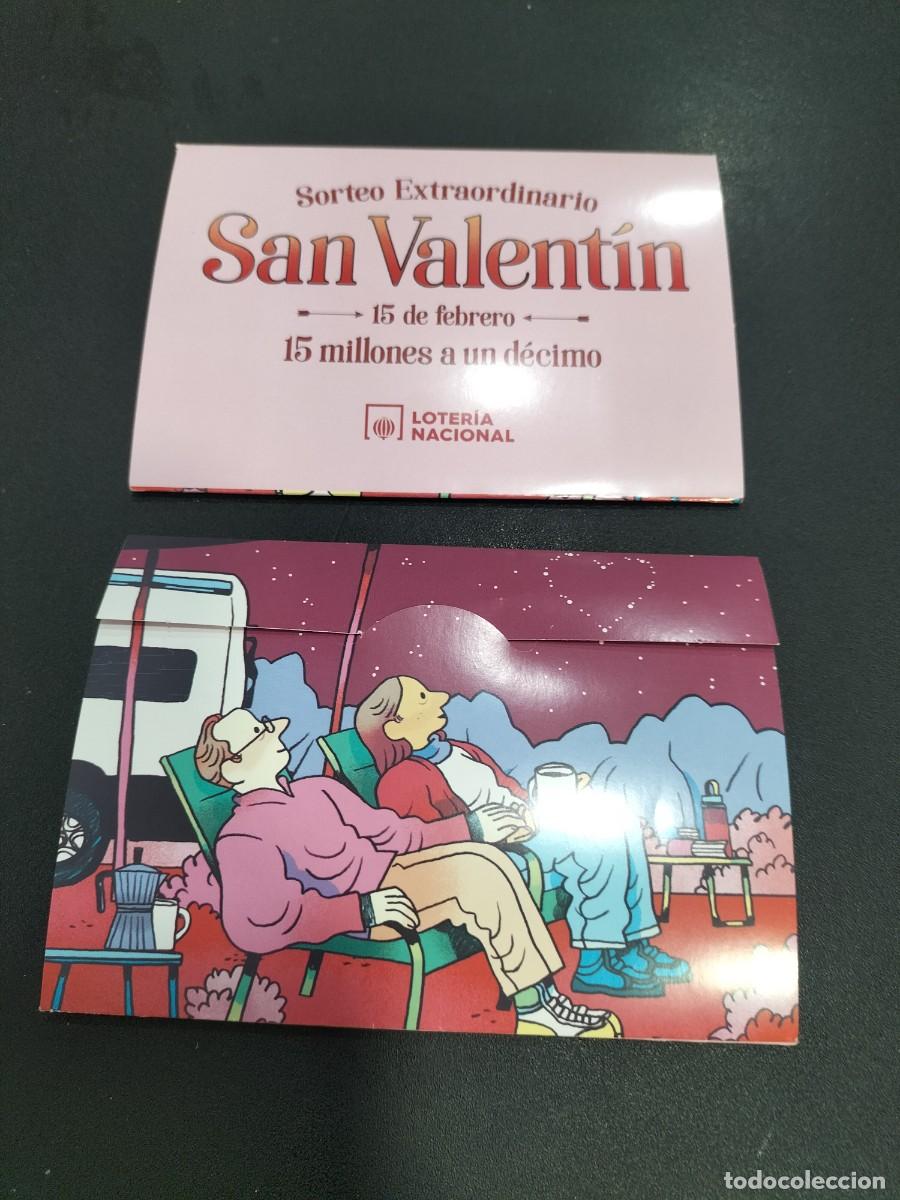 Loterie Nationale: SOBRE ESPECIAL LOTERIA 15 FEBRERO 2025 14/25 SORTEO SAN VALENTIN