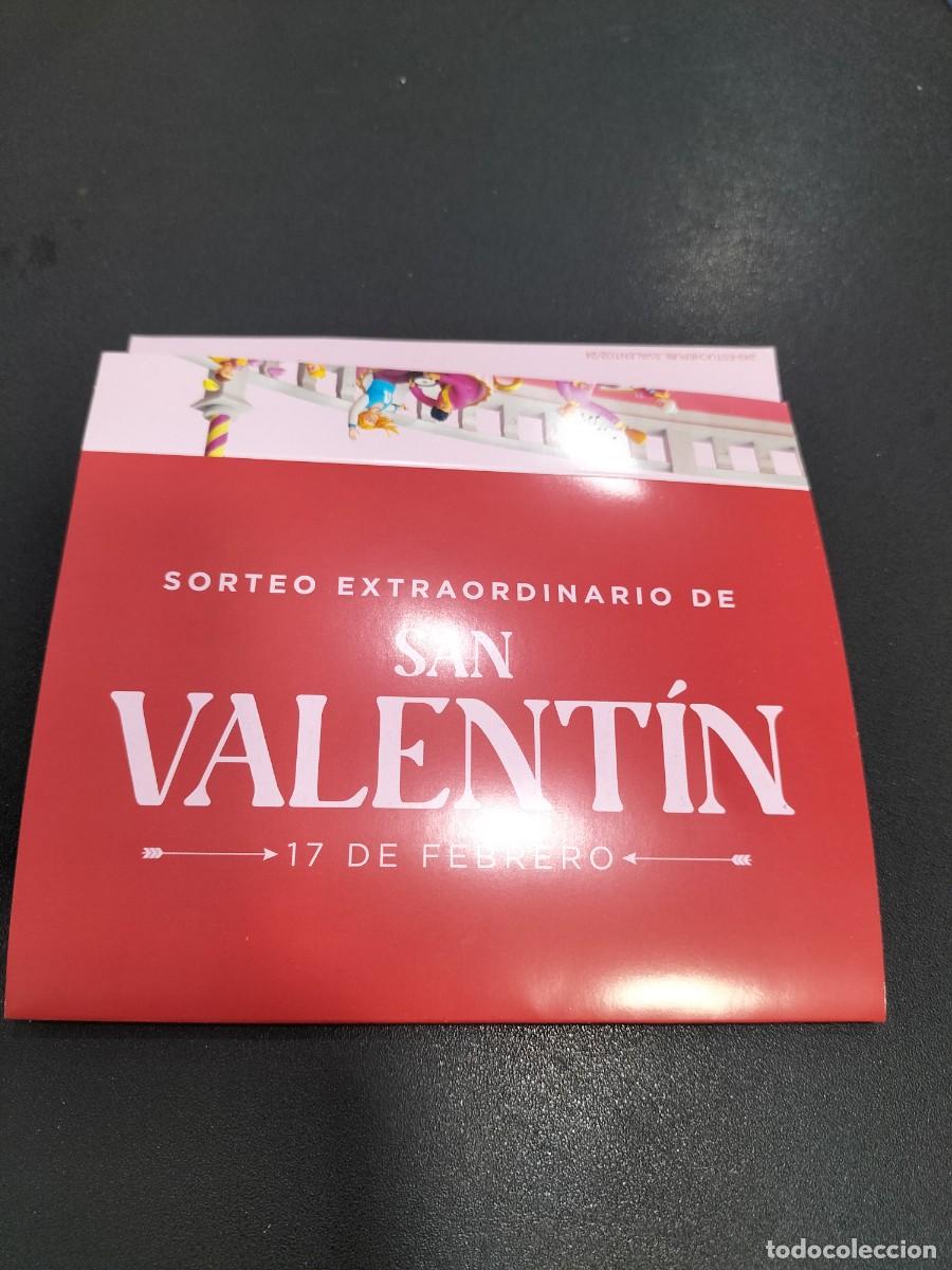 Loterie Nationale: SOBRE ESPECIAL LOTERIA 17 FEBRERO 2024 14/24 SORTEO SAN VALENTIN