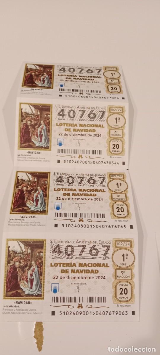Loterie Nationale: C-MEM LOTERIA NACIONAL NAVIDAD 4 DECIMOS