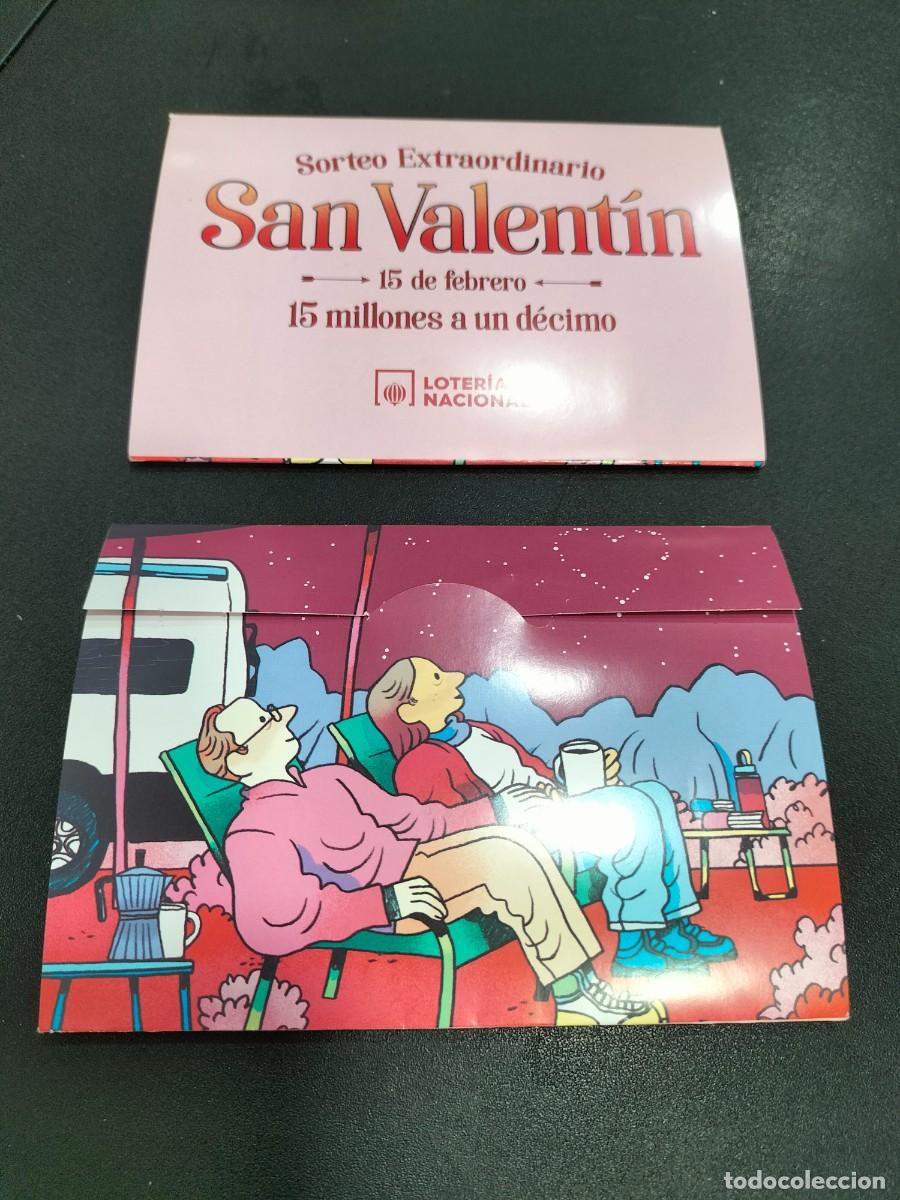 Loterie Nationale: SOBRE ESPECIAL LOTERIA 15 FEBRERO 2025 14/25 SORTEO SAN VALENTIN