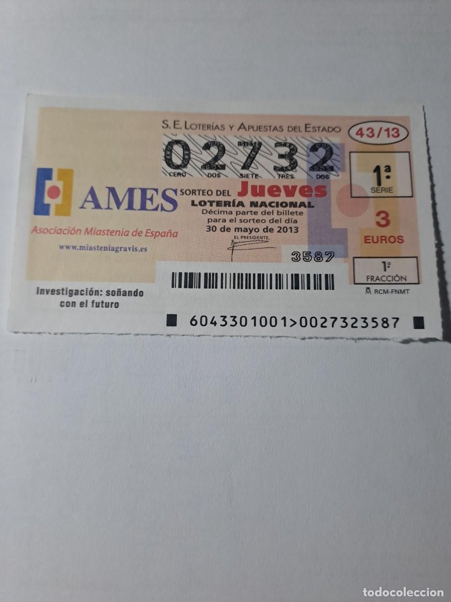 Nationale spanische Lotterie: Loteria Nacional Jueves 30 05 2013