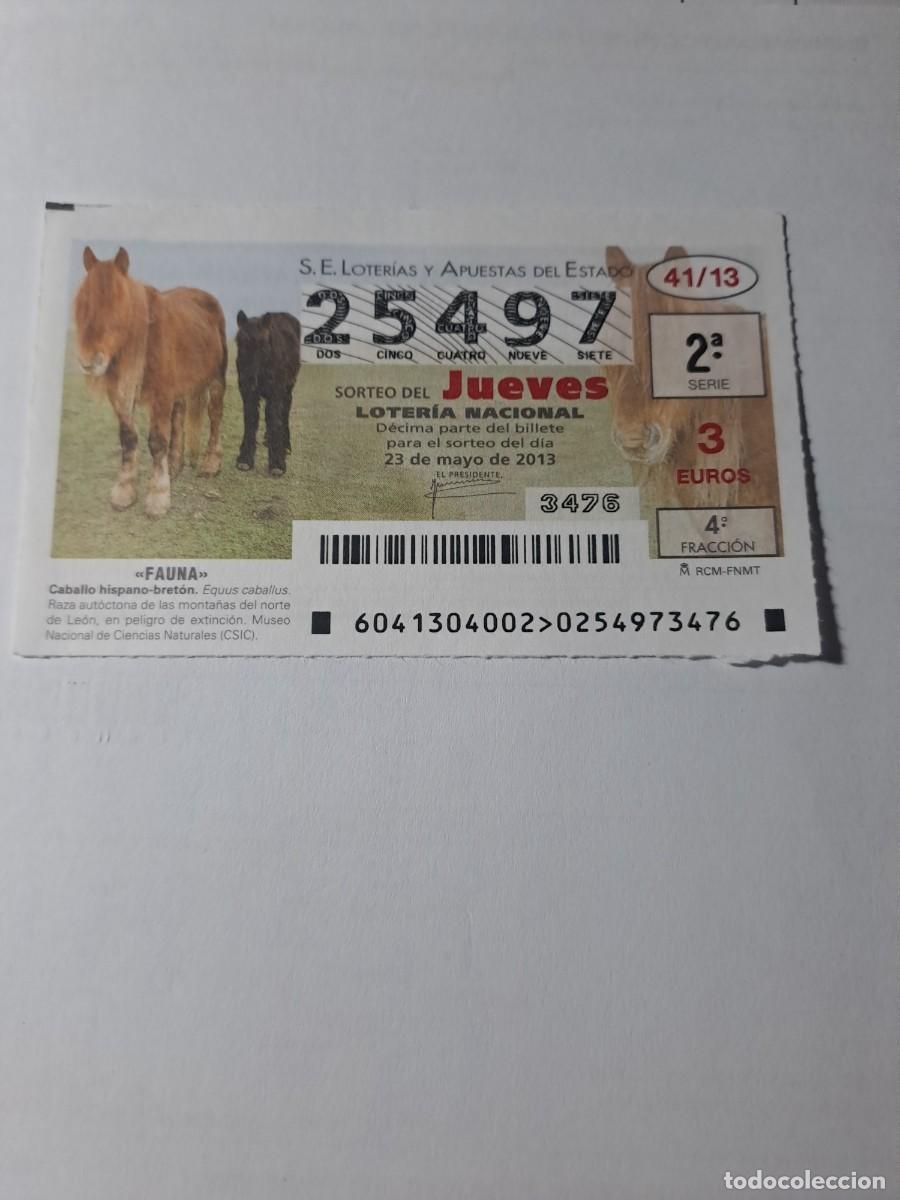 Nationale spanische Lotterie: Loteria Nacional Jueves 23 05 2013