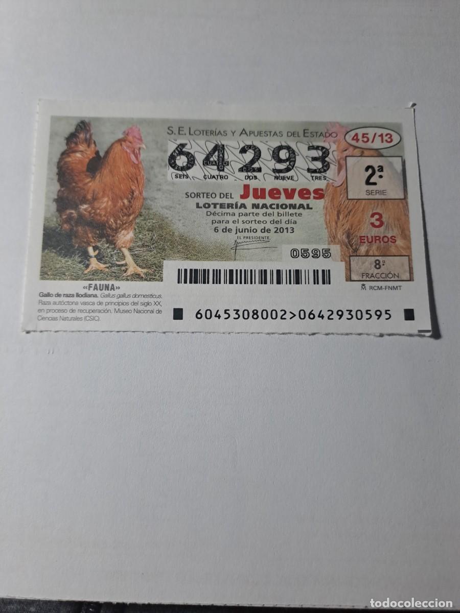 Nationale spanische Lotterie: Loteria Nacional Jueves 06 06 2013