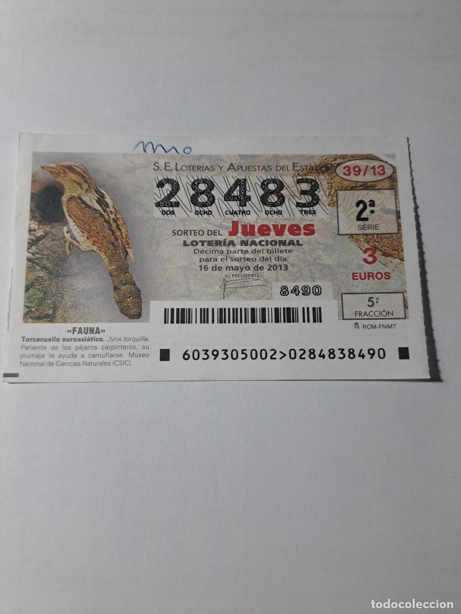Nationale spanische Lotterie: Loteria Nacional Jueves 16 05 2013