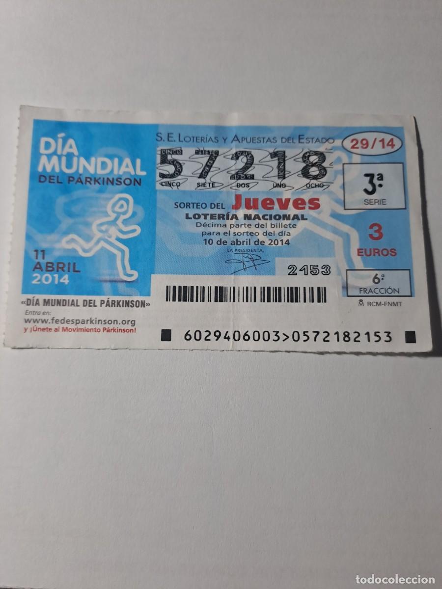 Nationale spanische Lotterie: Loteria Nacional Jueves 10 04 2014