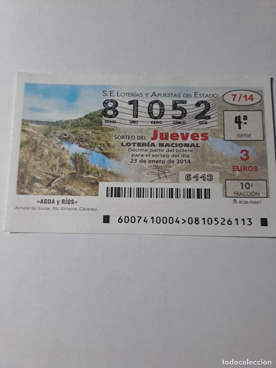Nationale spanische Lotterie: Loteria Nacional Jueves 23 01 2014