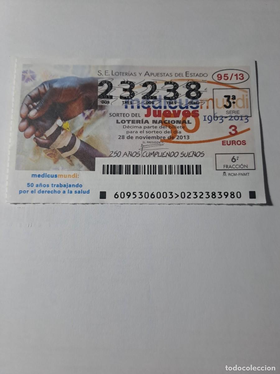 Nationale spanische Lotterie: Loteria Nacional Jueves 28 11 2013