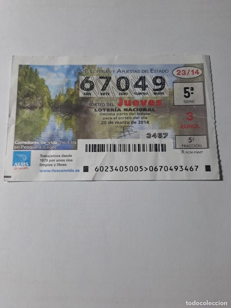 Nationale spanische Lotterie: Loteria Nacional Jueves 20 03 2014