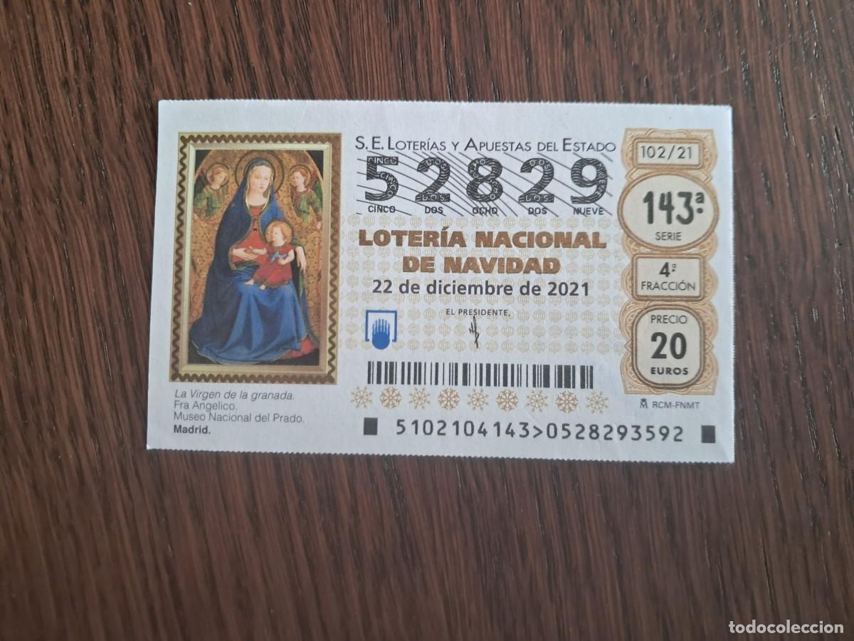 Nationale spanische Lotterie: d&eacute;cimo loter&iacute;a nacional de d&iacute;a 22-12-21, extra de navidad. sorteo 102/21