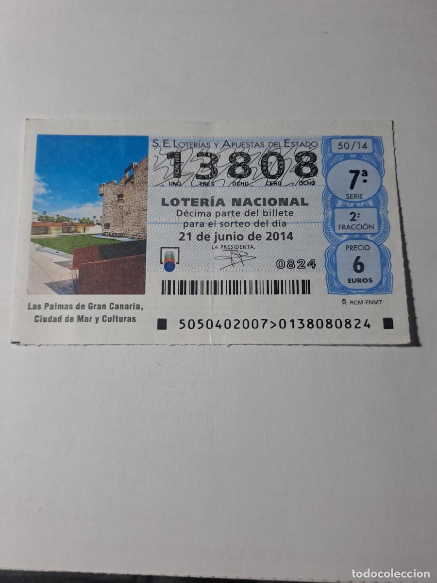 Nationale spanische Lotterie: Loteria Nacional 21 06 2014