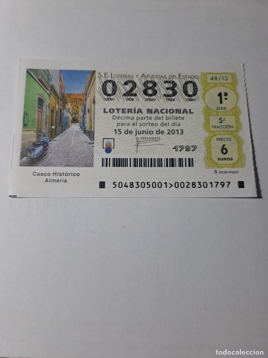 Nationale spanische Lotterie: Loteria Nacional 15 06 2013