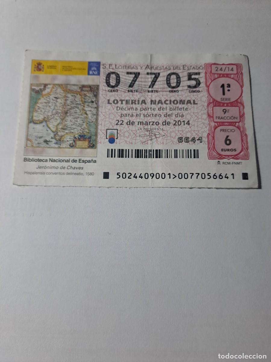 Nationale spanische Lotterie: Loteria Nacional 22 03 2014