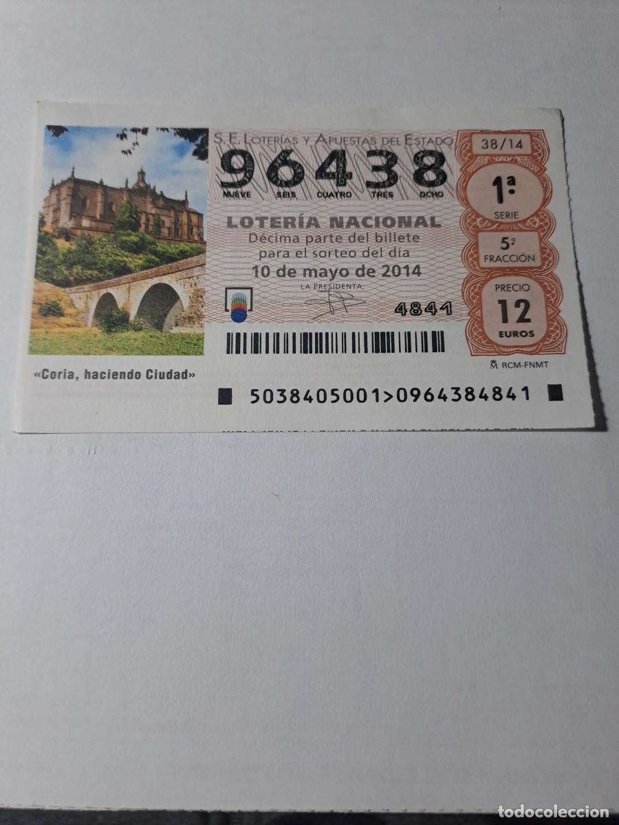 Nationale spanische Lotterie: Loteria Nacional 10 05 2014