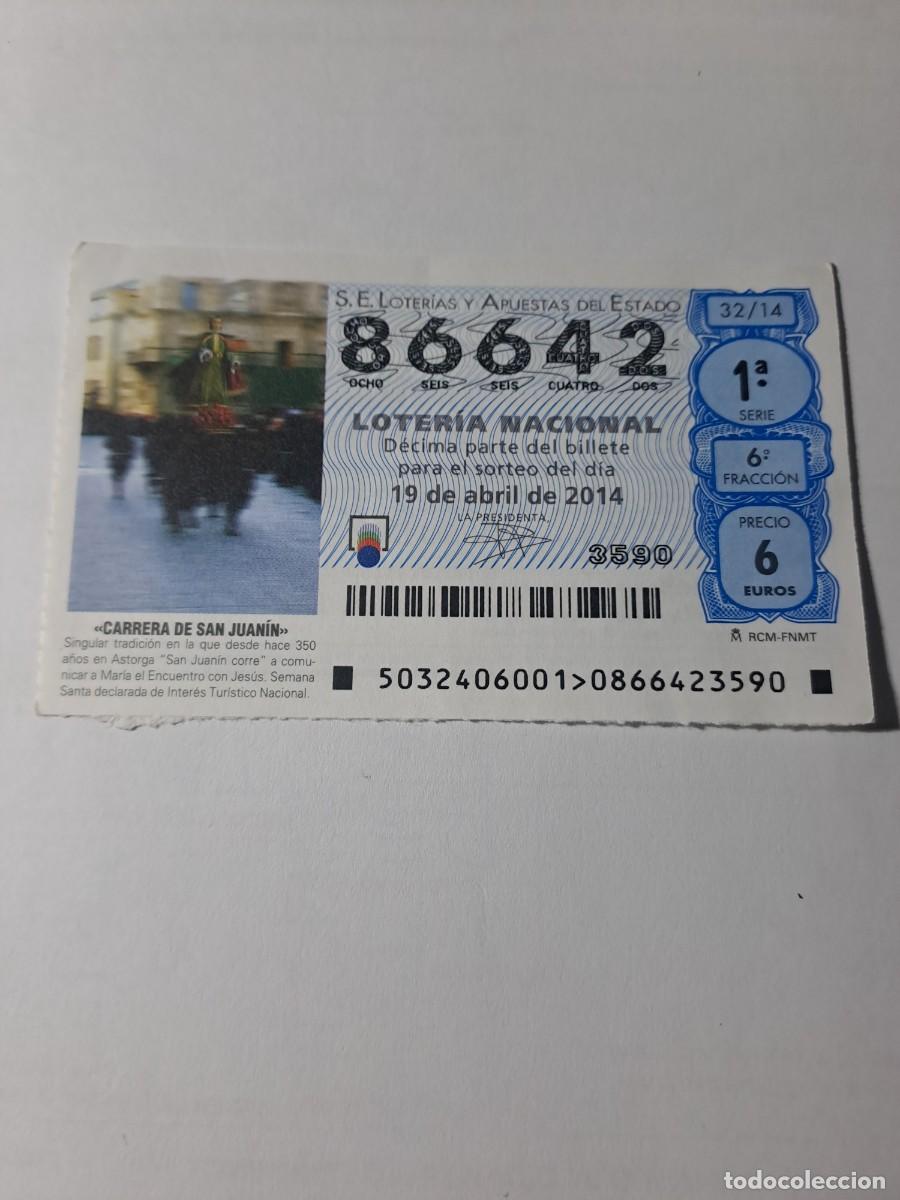 Nationale spanische Lotterie: Loteria Nacional 19 04 2014
