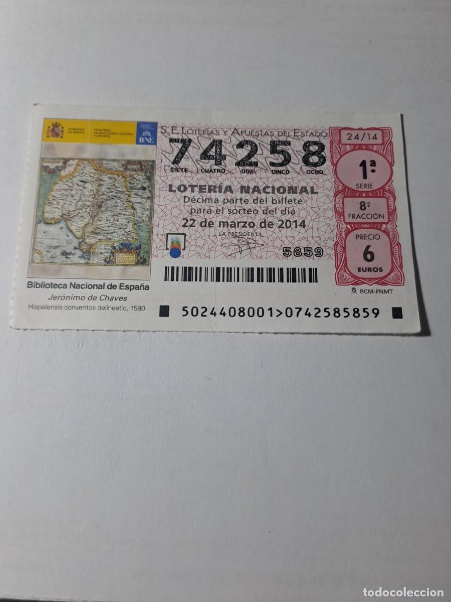 Nationale spanische Lotterie: Loteria Nacional 22 032014