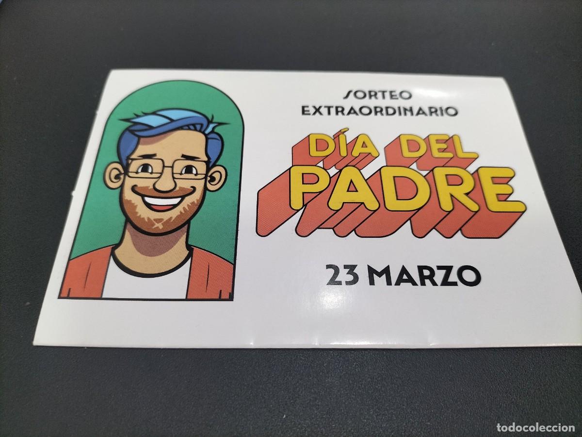 Nationale spanische Lotterie: SOBRE ESPECIAL LOTERIA SORTEO DIA DEL PADRE 23 MARZO 2024