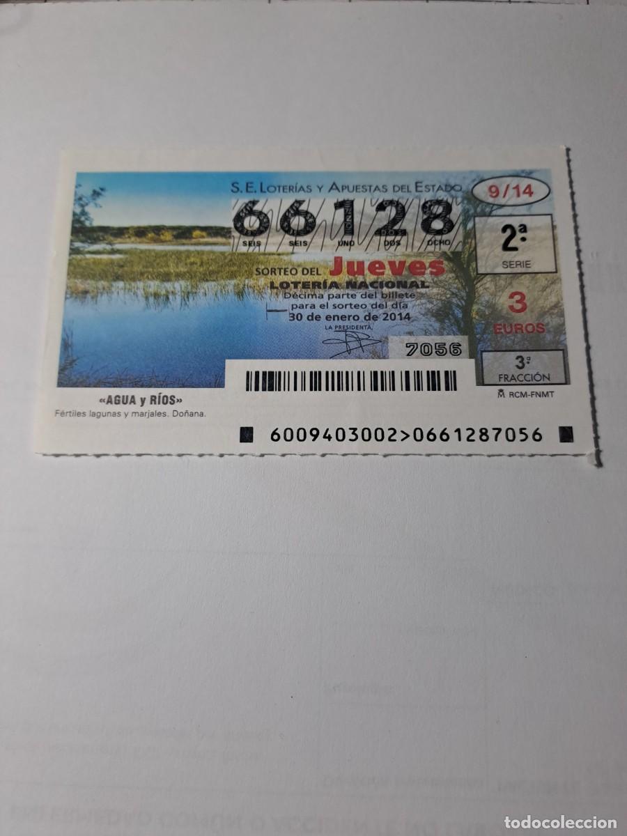 National Spanish Lottery: Loteria Nacional Jueves 30 01 2014