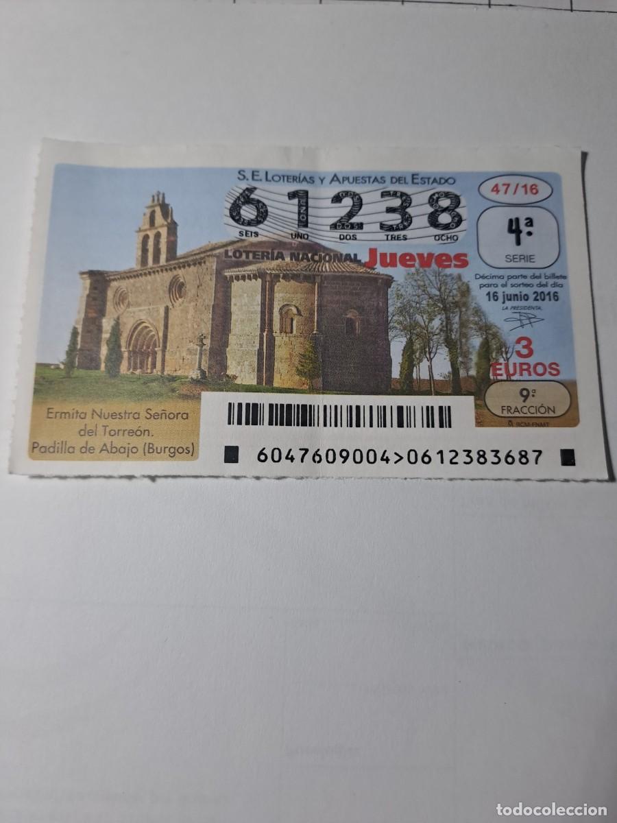 National Spanish Lottery: Loteria Nacional Jueves 16 06 2016