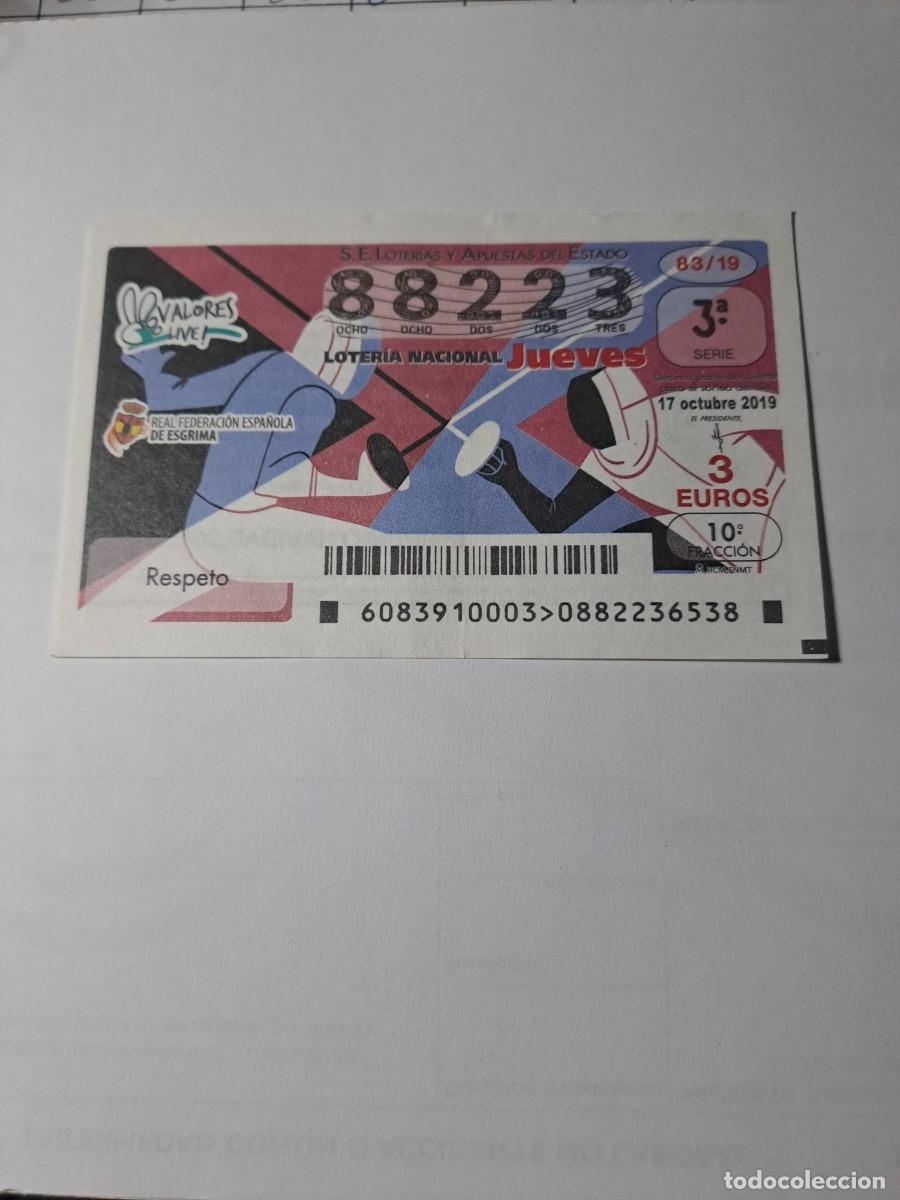 National Spanish Lottery: Loteria Nacional Jueves 17 10 2019