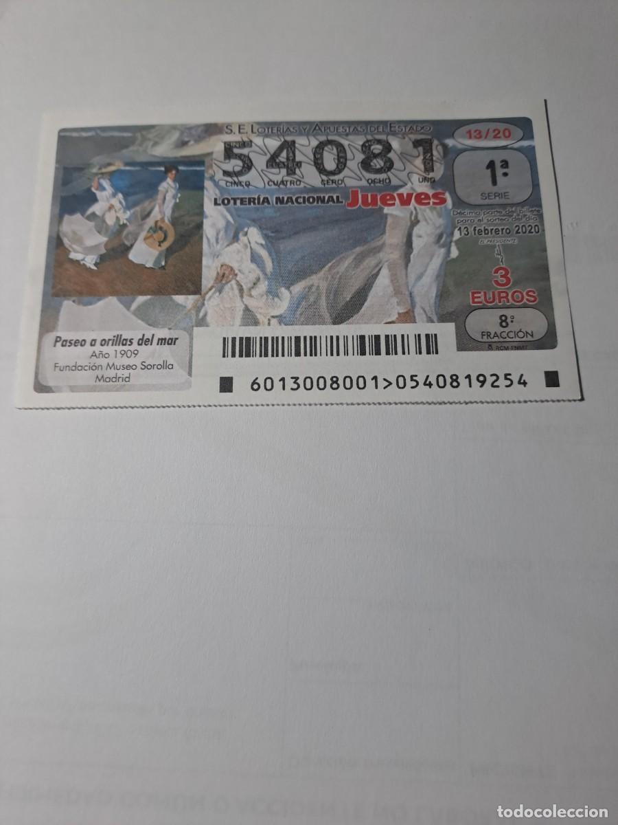 National Spanish Lottery: Loteria Nacional Jueves 13 02 2020