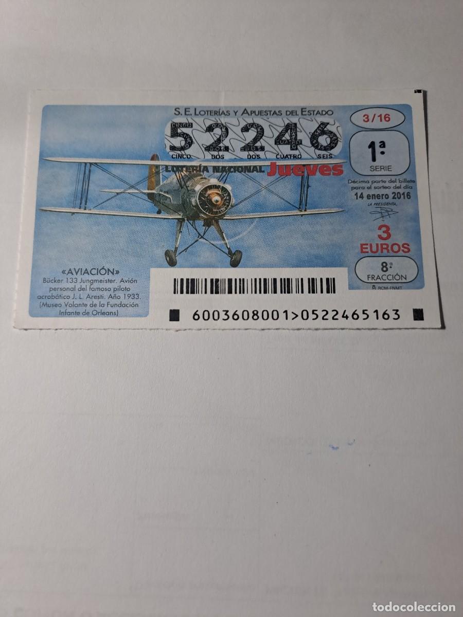 National Spanish Lottery: Loteria Nacional Jueves 14 01 2016