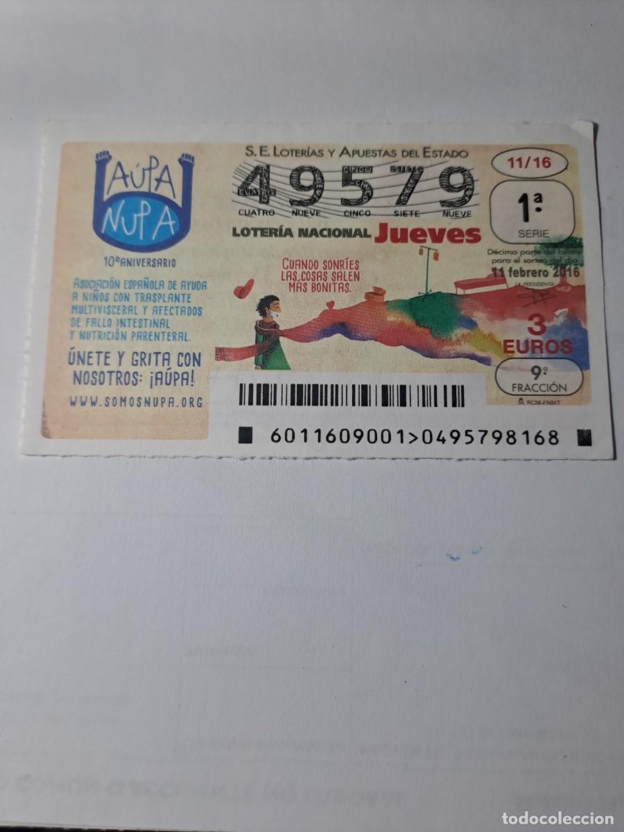 National Spanish Lottery: Loteria Nacional Jueves 11 02 2016