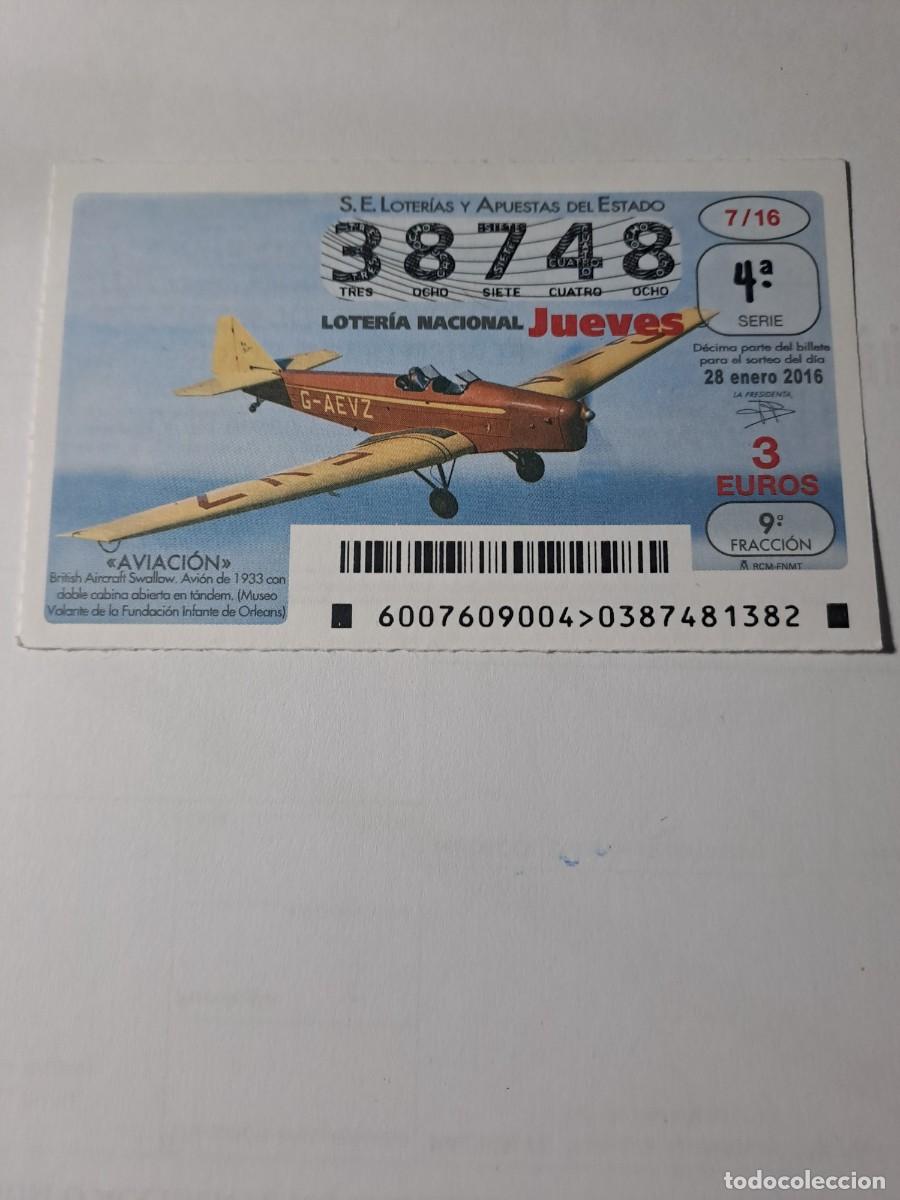 National Spanish Lottery: Loteria Nacional Jueves 28 01 2016