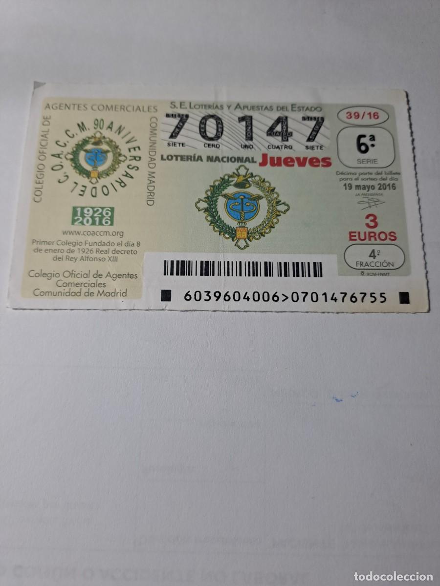 Lotaria Nacional: Loteria Nacional Jueves 19 05 2016