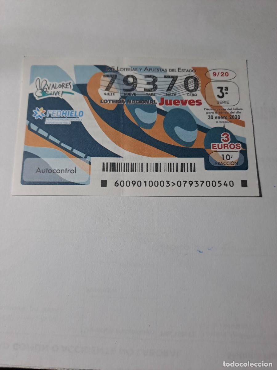 Lotaria Nacional: Loteria Nacional Jueves 30 01 2020