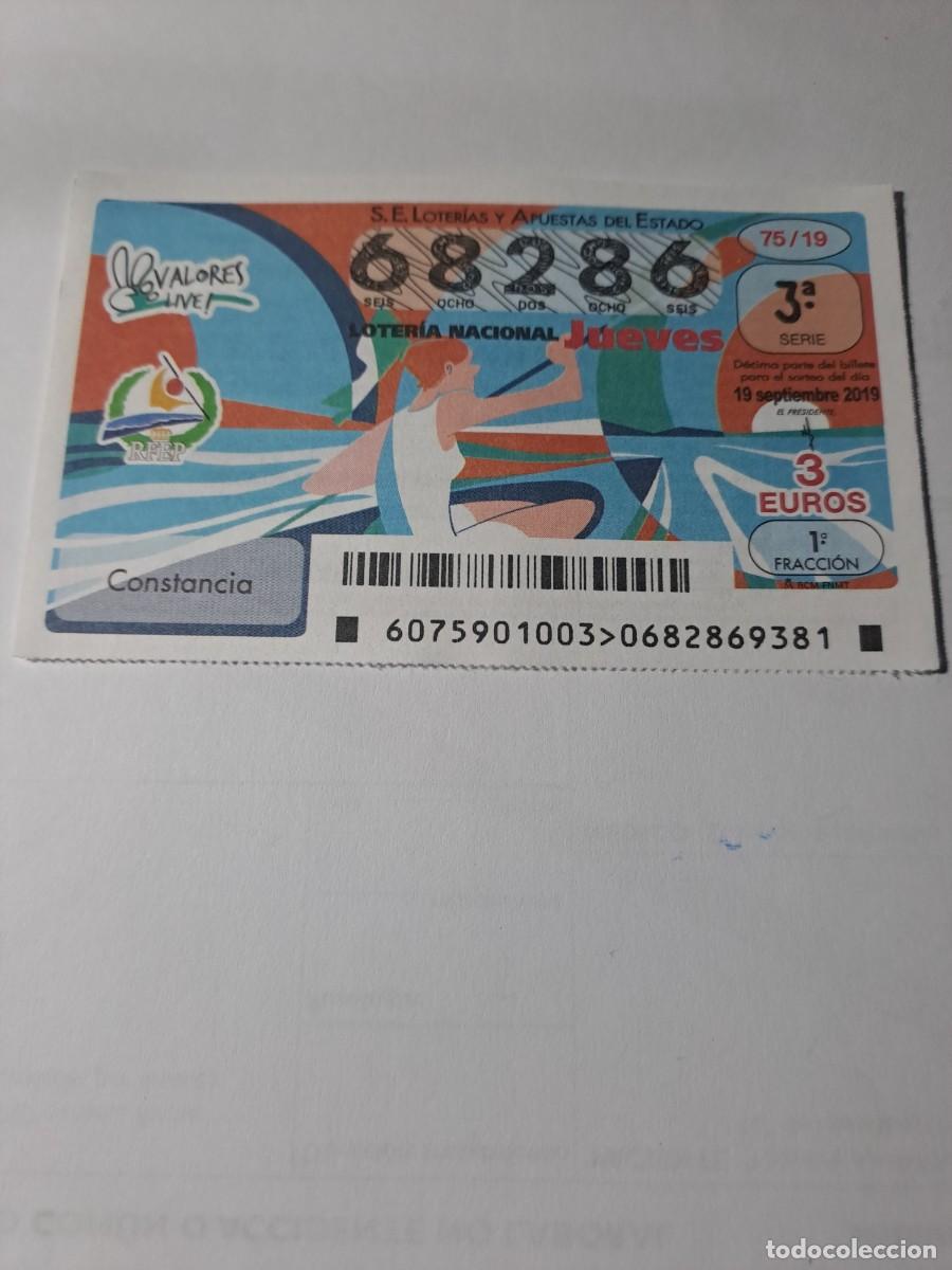 Lotaria Nacional: Loteria Nacional Jueves 19 09 2019