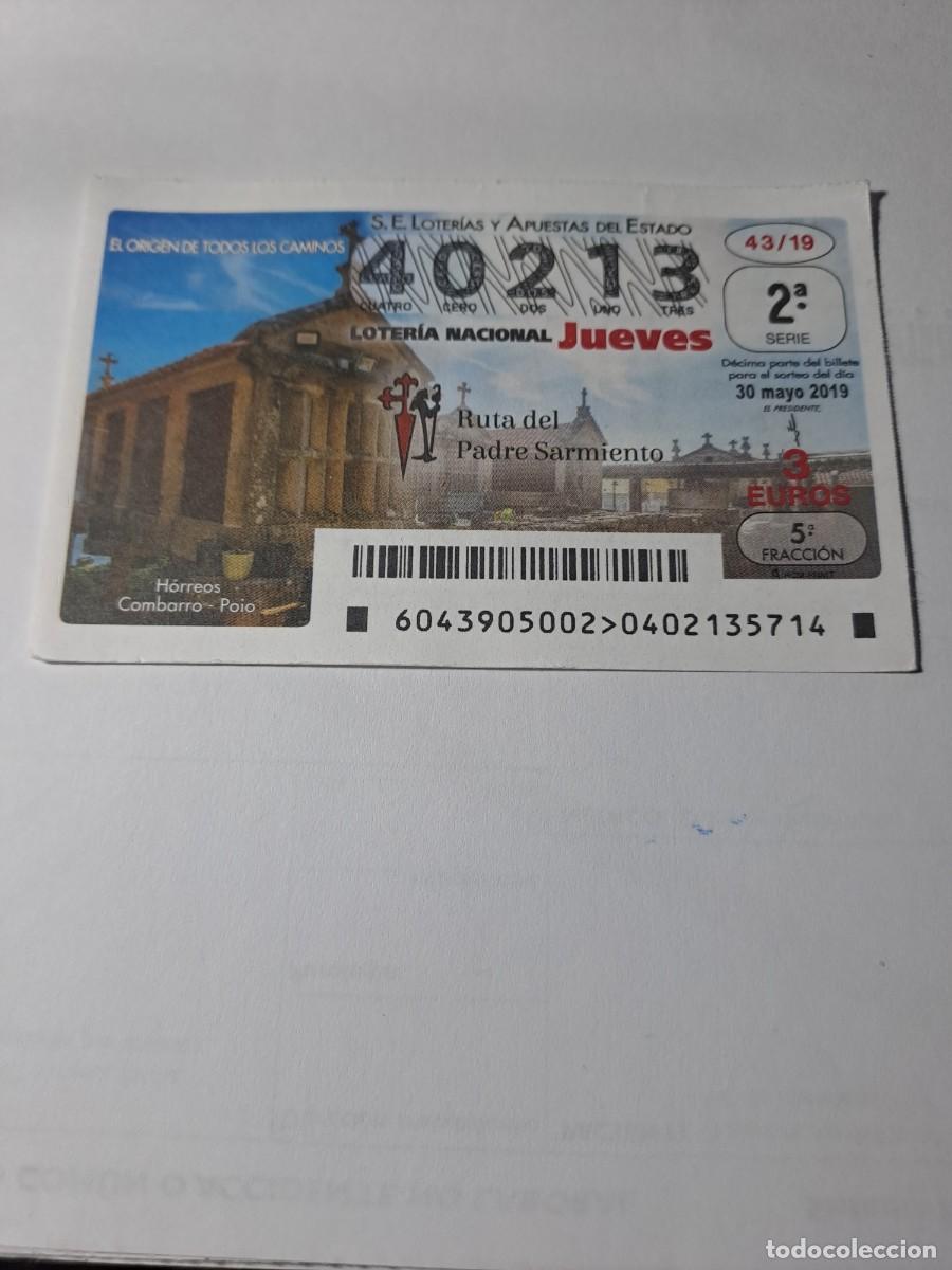 Lotaria Nacional: Loteria Nacional Jueves 30 05 2019