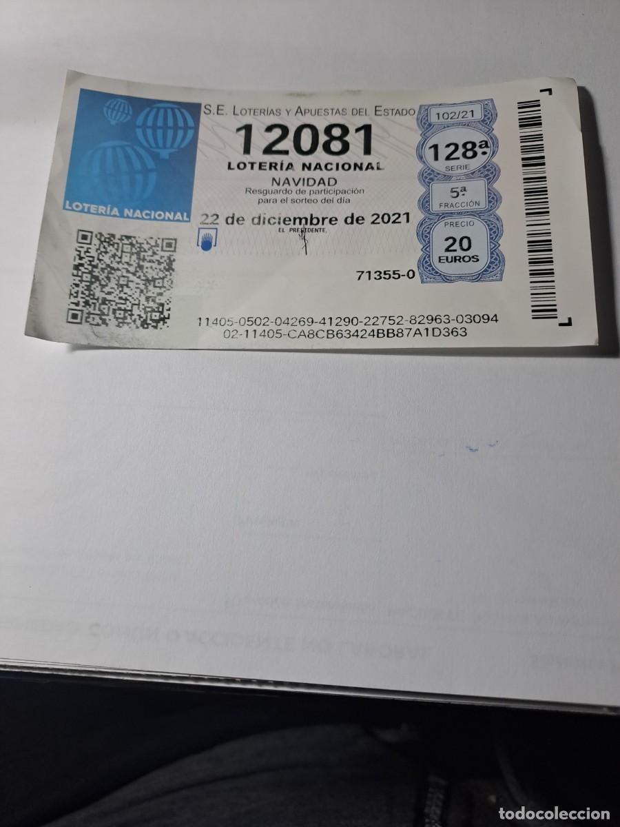 Lotaria Nacional: Loteria Nacional Navidad 22 12 2021