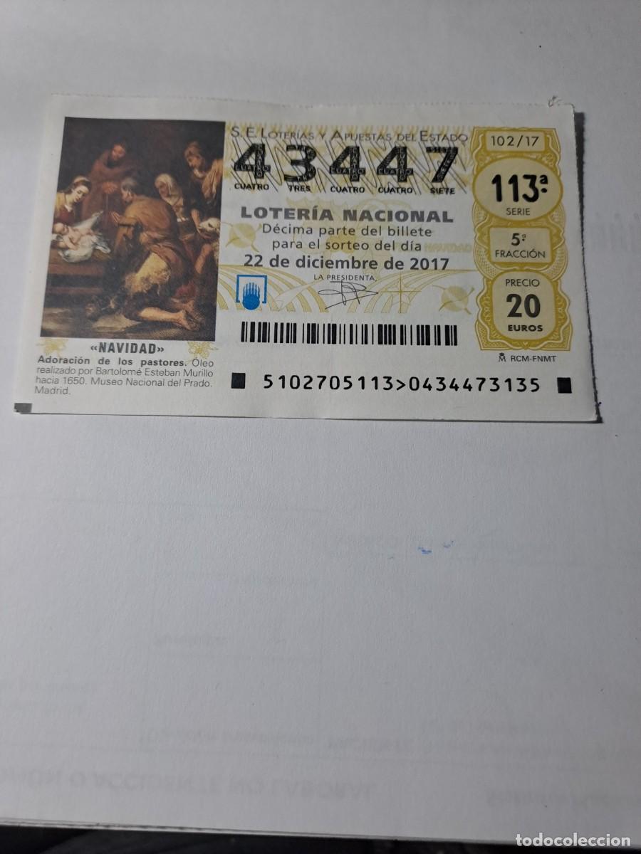 Loterie Nationale: Loteria Nacional Navidad 22 12 2017