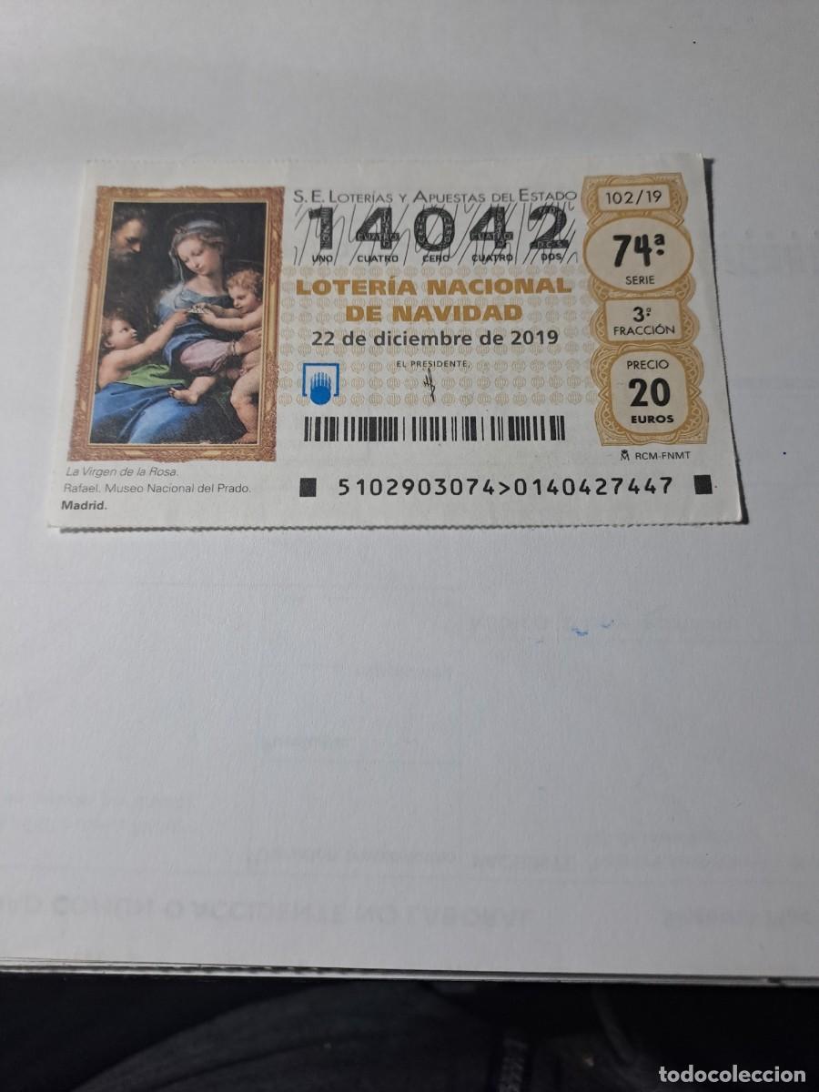Loterie Nationale: Loteria Nacional Navidad 22 12 2019