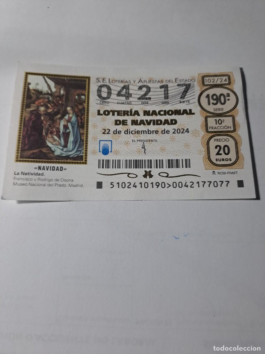 Loterie Nationale: Loteria Nacional Navidad 22 12 2024