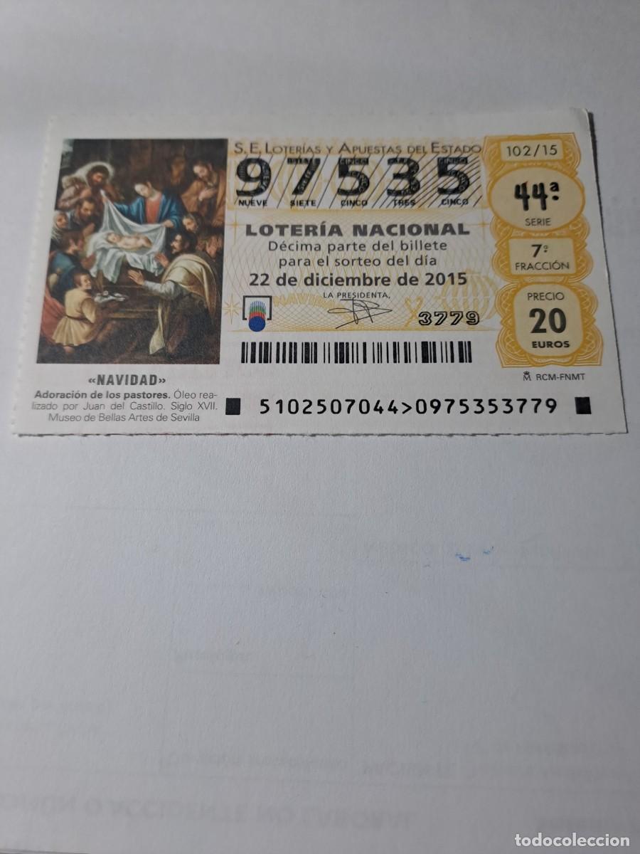 Loterie Nationale: Loteria Nacional Navidad 22 12 2015