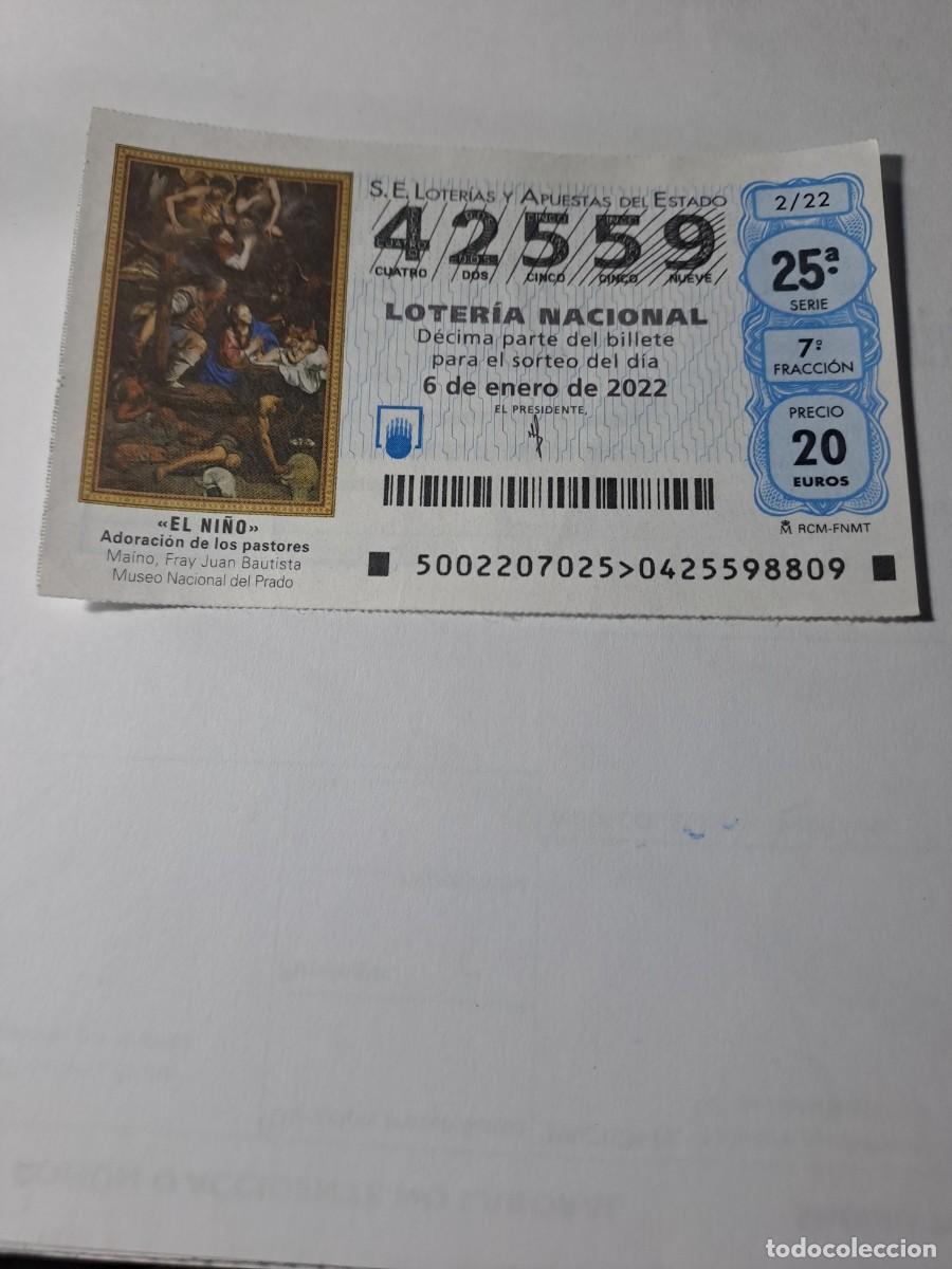 Loterie Nationale: Loteria Nacional NI&Ntilde;O 06 01 2022