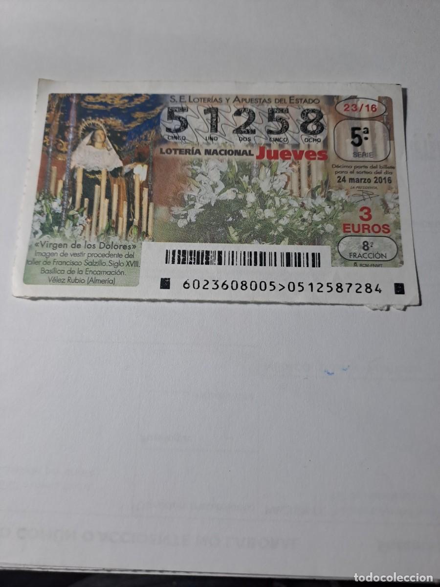 Loterie Nationale: Loteria Nacional JUEVES 24 03 2016