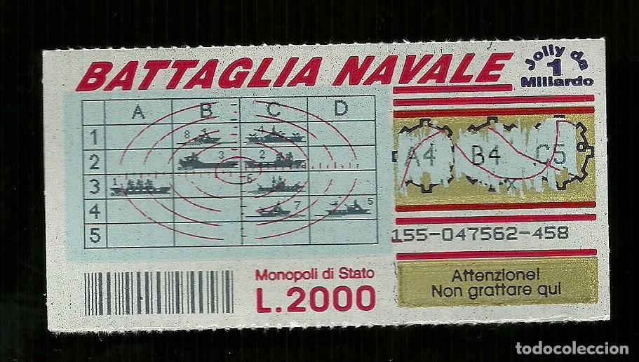Lotaria Nacional: Gratta e Vinci - Battaglia Navale - Rossa - Lotto 155