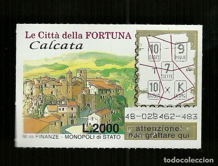 Lotaria Nacional: Gratta e Vinci - Le Citt&agrave; della Fortuna - Calcata - Lotto 48