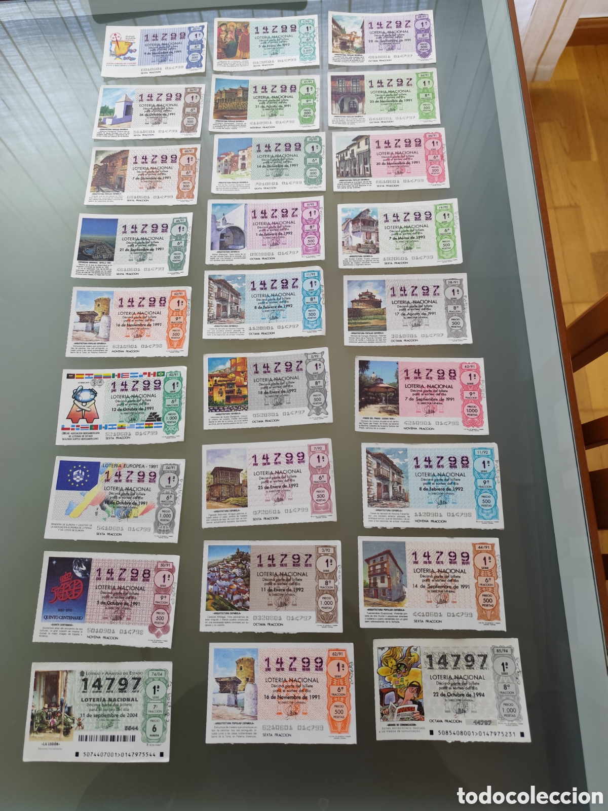 Nationale spanische Lotterie: 27 d&eacute;cimos de loter&iacute;a de Espa&ntilde;a