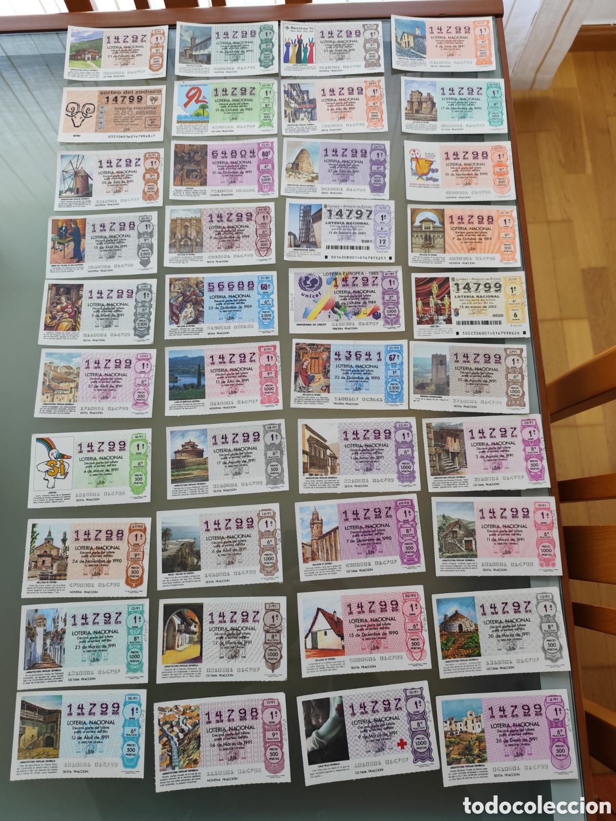 Nationale spanische Lotterie: 40 billetes de loter&iacute;a Nacional de Espa&ntilde;a
