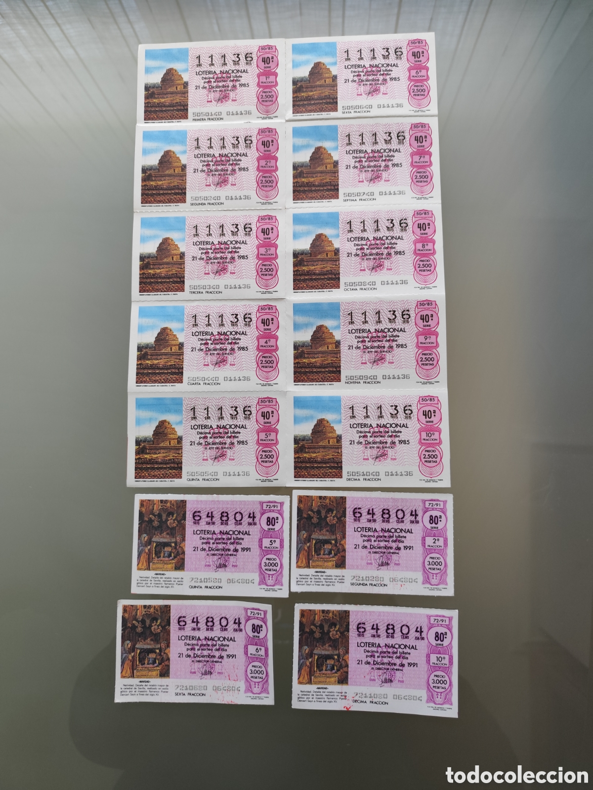 Nationale spanische Lotterie: 14 billete de loter&iacute;a Nacional de Espa&ntilde;a