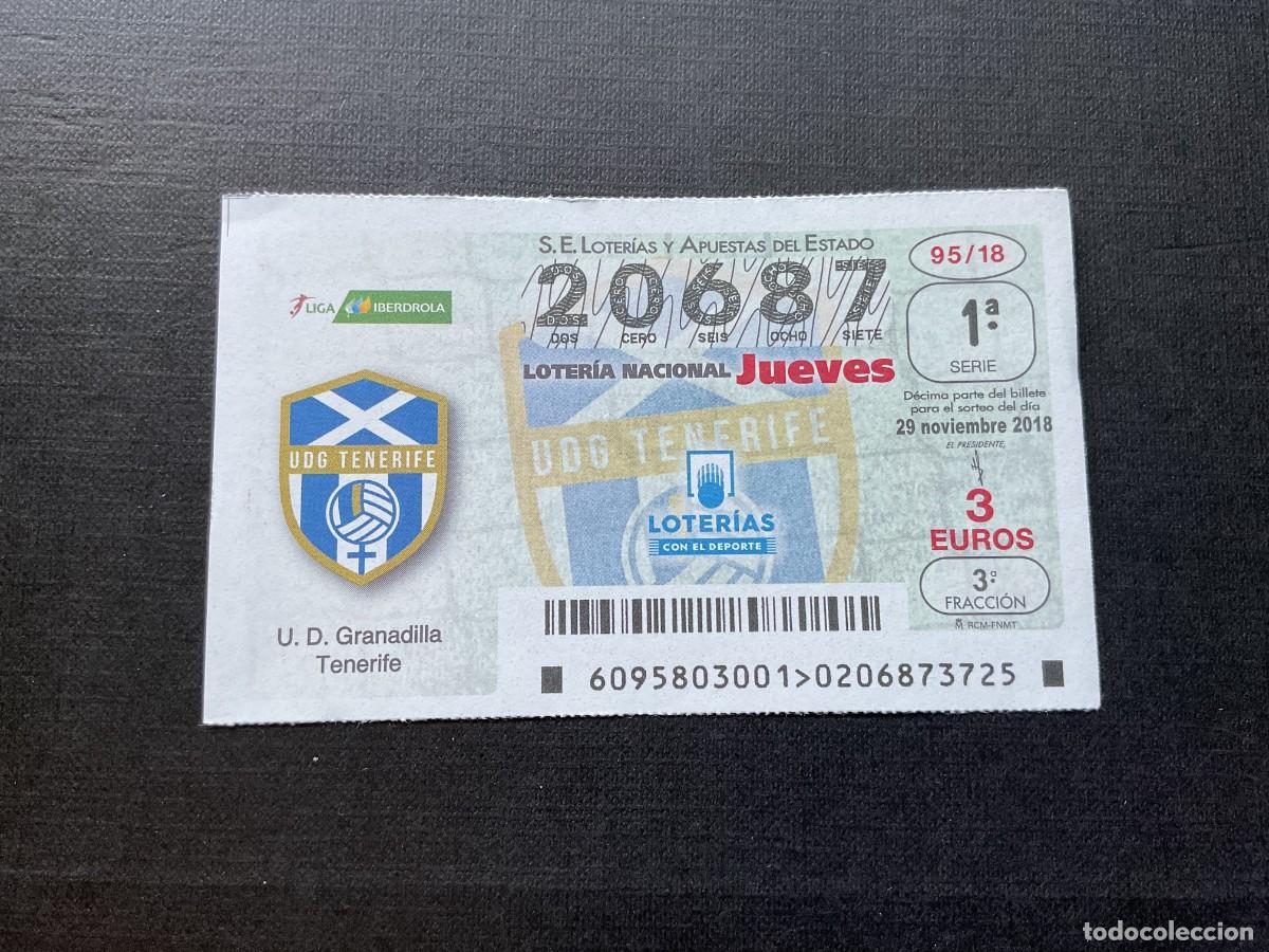 Nationale spanische Lotterie: DECIMO LOTERIA JUEVES N&ordm; 20687 SORTEO 95 A&Ntilde;O 2018