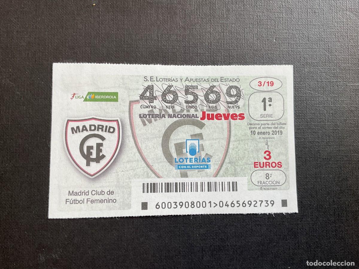 National Spanish Lottery: DECIMO LOTERIA JUEVES N&ordm; 46569 SORTEO 03 A&Ntilde;O 2019
